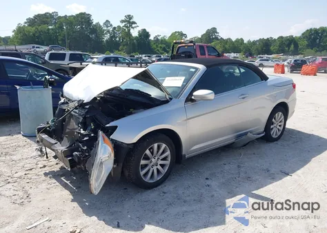 2012 Chrysler 200 Touring из США, поврежденный, VIN 1C3BCBEB7CN218521